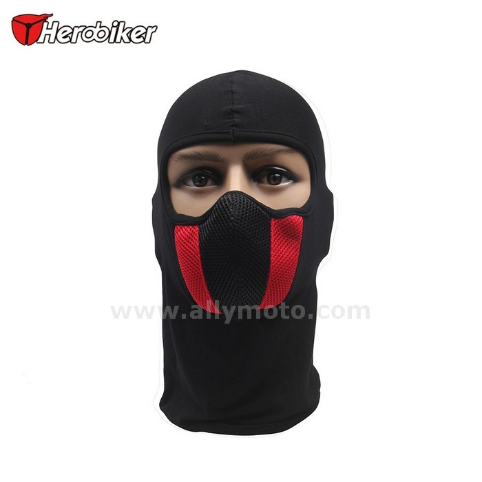 161 Cotton Grid Motorcycle Face Mask Men Outdoor Sports Windproof Dustproof